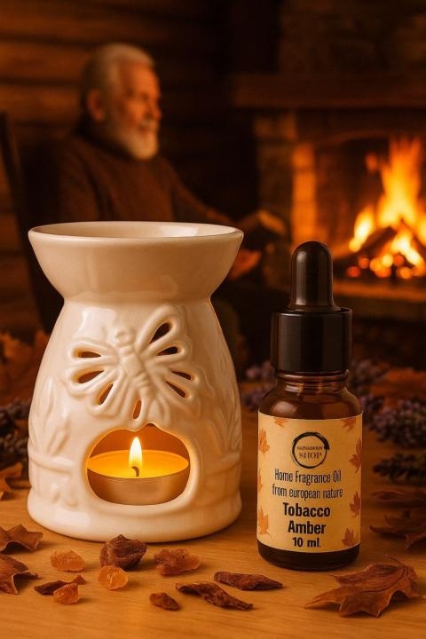 Home essential oil with Tobacco Amber fragrance