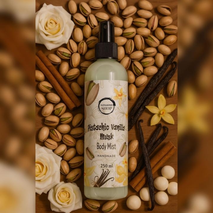 Splash of pistachio vanilla