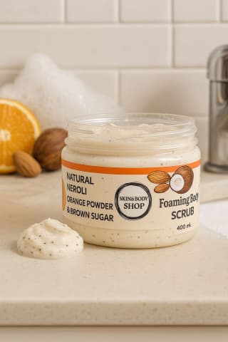 Neroli Foaming Body Scrub