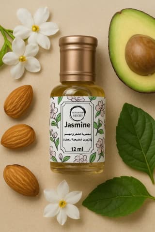 Jasmine oil perfume for hair and body12 ml