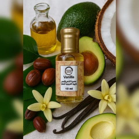 Vanilla Makhmaria for hair and body 12 ml